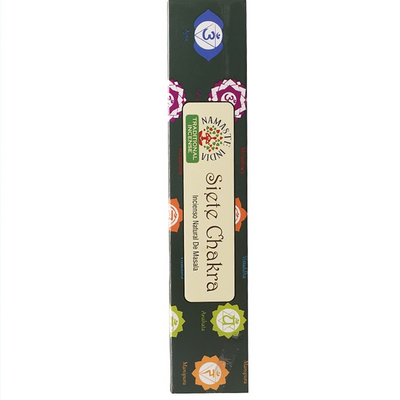Siete Chakra India Incense Stick
