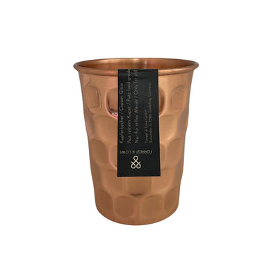 Premium Diamond Copper Water Glass