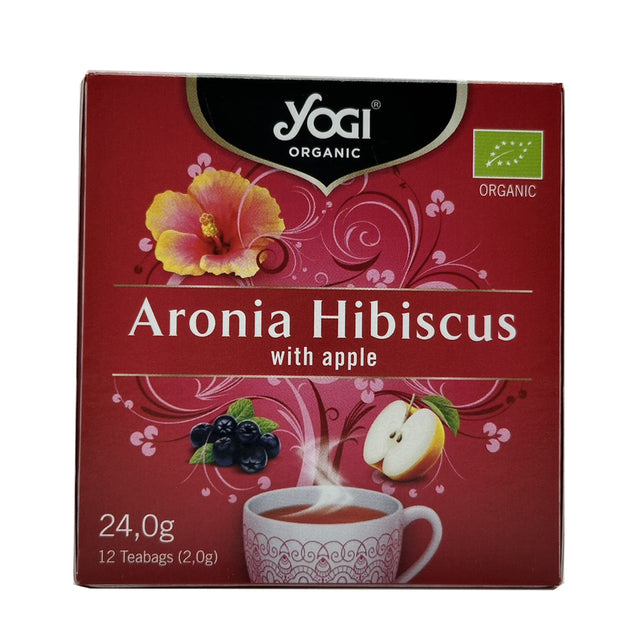 Organic/Bio | Yogi Tea Aronia Hibiscus with Apple - 12 Teabags