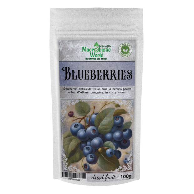 Organic-Bio Dried Blueberries บลูเบอร์รี่ ตากแห้ง