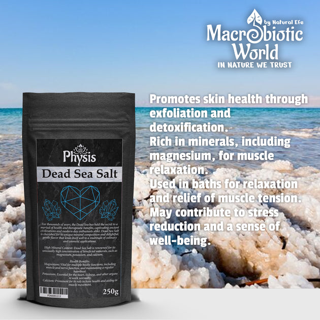 Dead Sea Salt | เกลือเดสซี 250g – Macrobiotic World