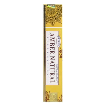 Amber Natural Indian Incense Sticks