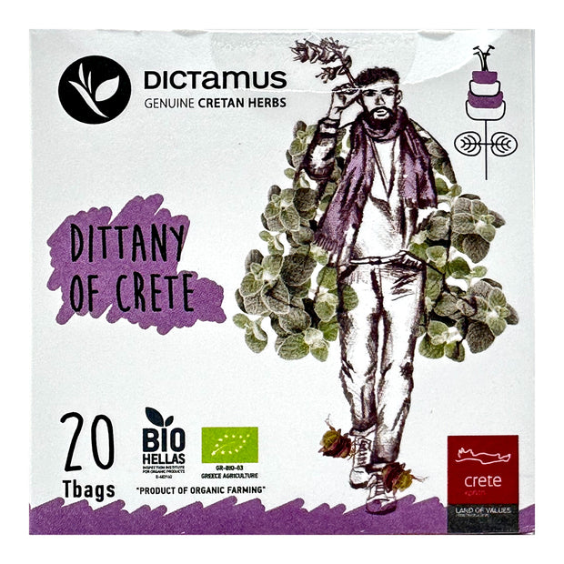 Organic-Bio | Dictamus Dittany of Crete Tea 20 Tbags