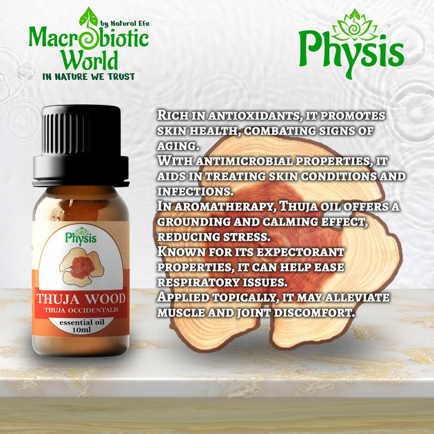 Thuja Wood Essential Oil – Macrobiotic World