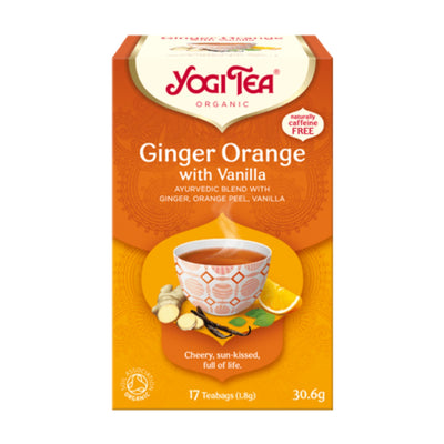Organic/Bio | Yogi Tea Ginger Orange With Vanilla