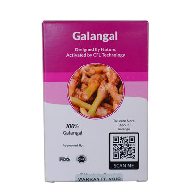 Thai Freeze Dry l Galangal 60 Vegetarian Capsules 350mg ข่าแคปซูล