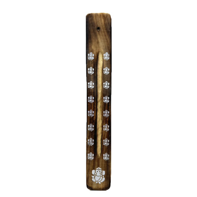Indian Wooden Incense Stick Holder - Genesha Style