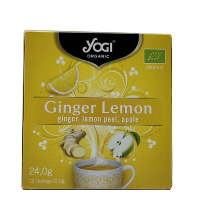 Organic/Bio | Yogi Tea Ginger Lemon Peel Apple