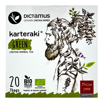 Organic/BIO | DICTAMUS Karteraki Green Tea 20 Tbags x 1.5g