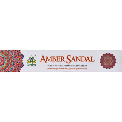 Amber Sandal Pure & Natural Premium Incense Sticks