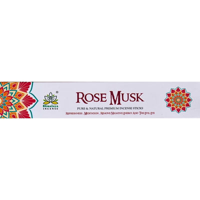 Rose Musk Pure & Natural Premium Incense Sticks