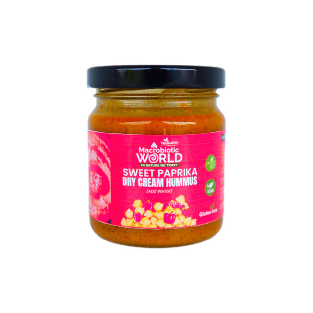 Organic-Bio Dry Creamy Hummus | Sweet Paprika บีทรู๊ด ดายน์ครีม ฮัมมาส 210g