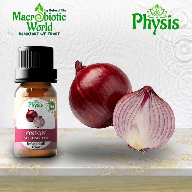 Organic Infused oil Onion Oil 10ml Macrobiotic World