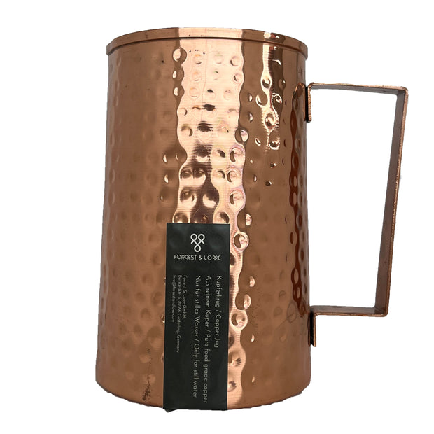 Copper | Hammered Water Jug