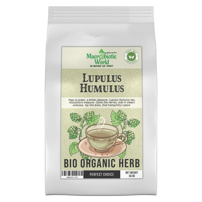 Organic-Bio Lupulus Humulus Herb Tea ชาสมุนไพร ลูบูลาส ฮูมูลาส 50g