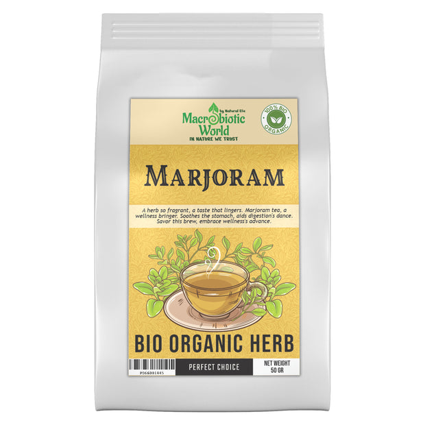 Organic-Bio Marjoram Herb Tea ชาสมุนไพร มาร์จอรัม 50g
