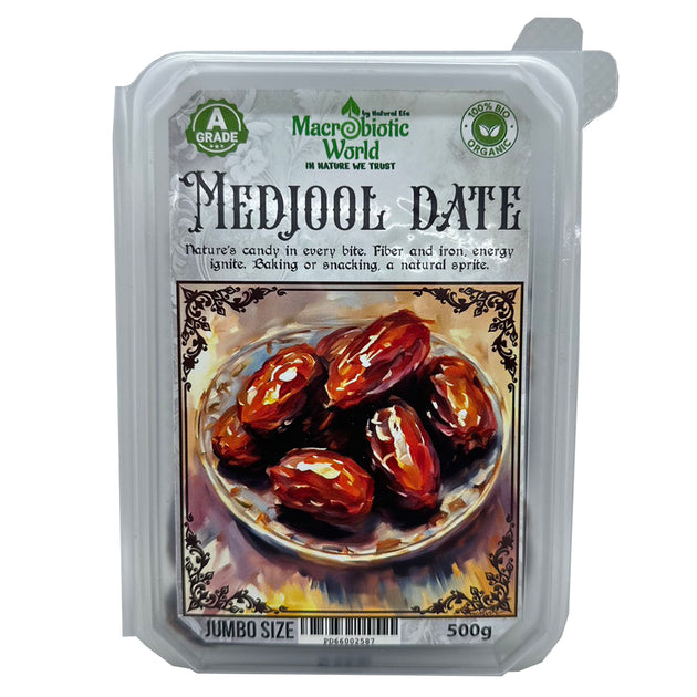 Organic / Bio Dried Medjool Dates Dried Fruits - Macrobiotic World