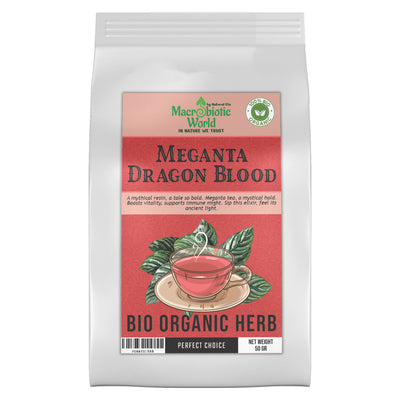 Organic-Bio Meganta / Dragon Blood Herb Tea ชาสมุนไพร แม็คแกนต้า / เลือดมังกร 50g