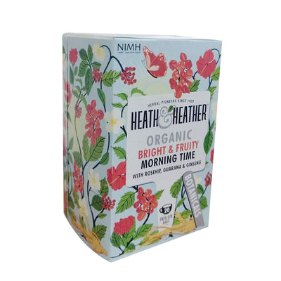 Heath & Heather Organic Bright & Fruity Herbal Tea