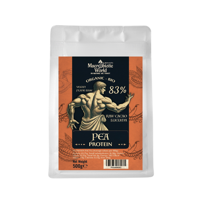 Organic/Bio | Pea Protein 83% With Raw Cacao & Lucuma