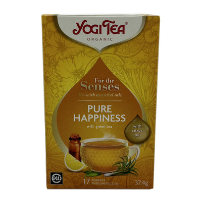 Organic/Bio | Yogi Tea Pure Happiness - With Citrus & Lemon Grass Essential Oils