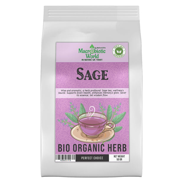 Organic-Bio Sage Tea  ชาเสจ 50g