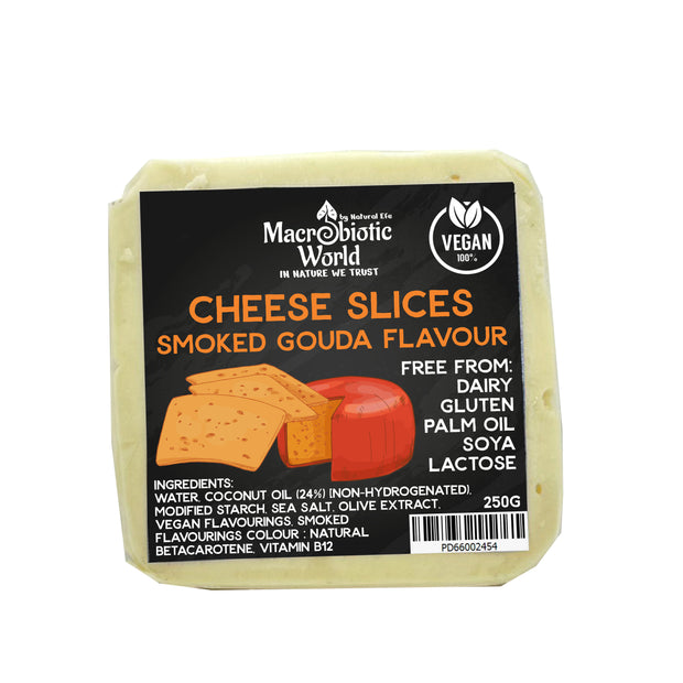 Vegan Cheese Slices | Smoked Gouda Flavour