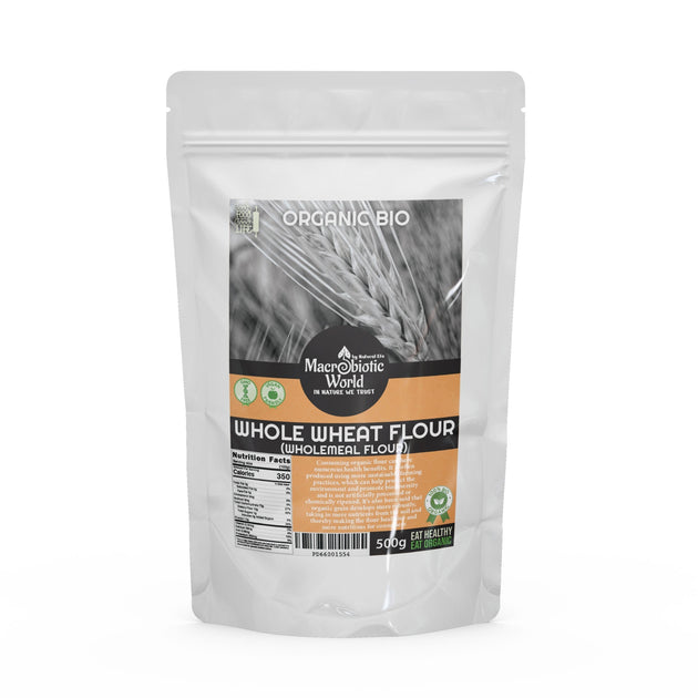 Organic / Bio Whole Wheat Flour Gluten Flour Macrobiotic World