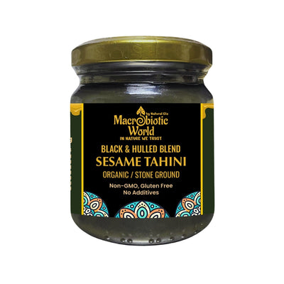 Organic/Bio | Black & Hulled Sesame Seed Tahini Blend