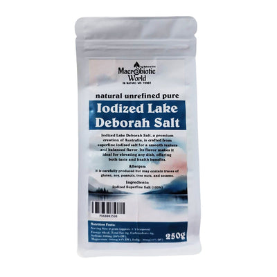 Iodized Lake Deborah Salt