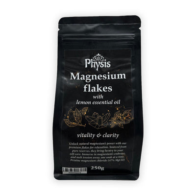 Magnesium Flakes With Lemon Essential Oil - Vitality & Clarity