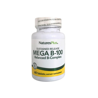 Mega B-100 Balanced B-Complex Tablets
