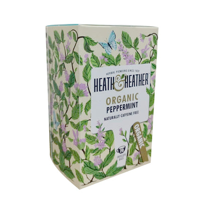 Heath & Heather Organic Peppermint Herbal Tea