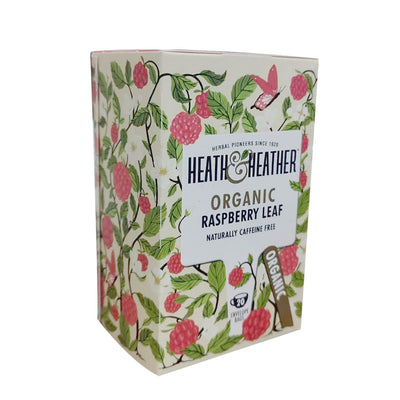 Heath & Heather Organic Raspberry Leaf Herbal Tea