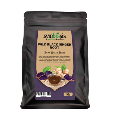 Wild Black Ginger Root