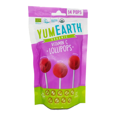 Yumearth | Organic Lollipops With Vitamin C