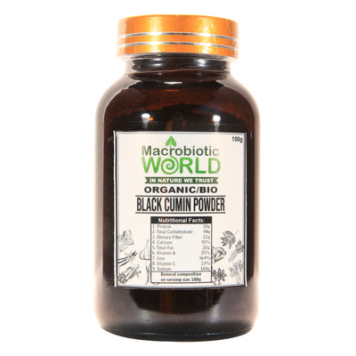 Organic-Bio Black Cumin Powder | ผงเทียนดำ 100g