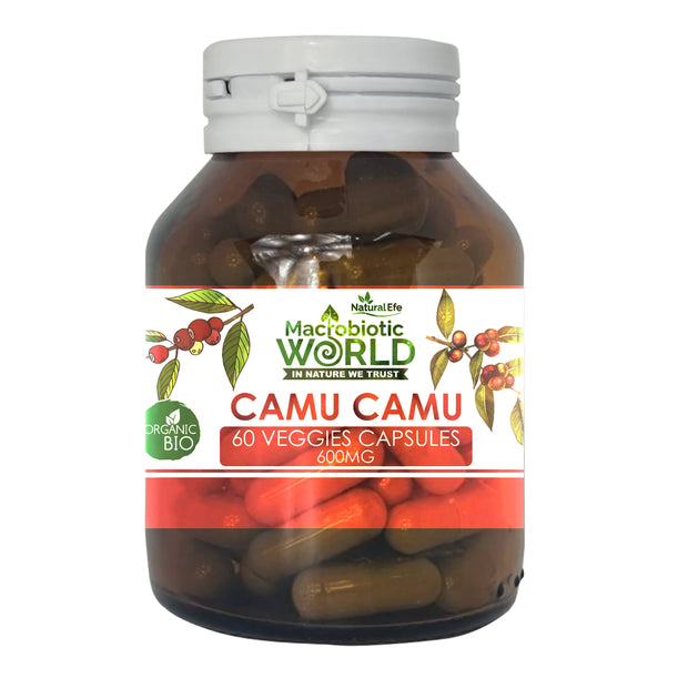 Organic/Bio Camu Camu 60 Veggies Capsules 600mg / ผงคามูคามูแคปซูล