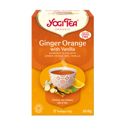 Organic/Bio | Yogi Tea Ginger Orange with Vanilla