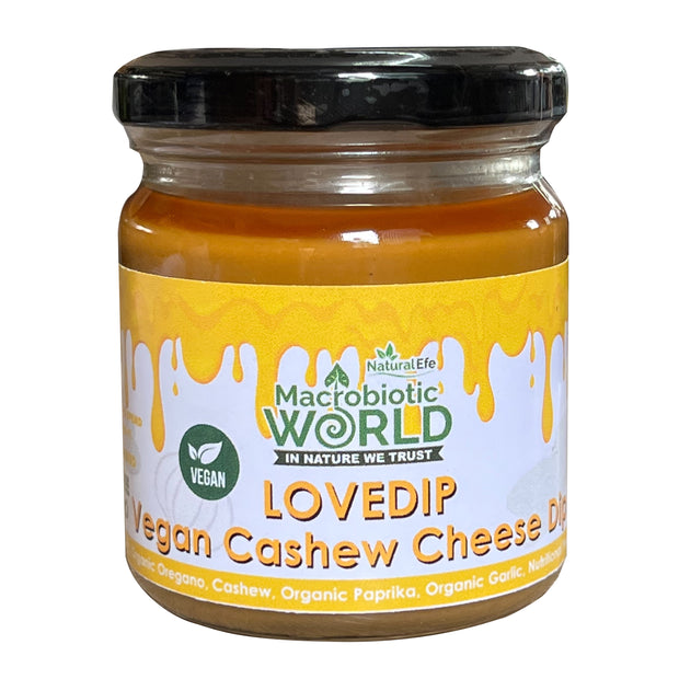 Natural Efe/ Organic-Bio LOVEDIP | Vegan Cashew Cheese Dip 185g