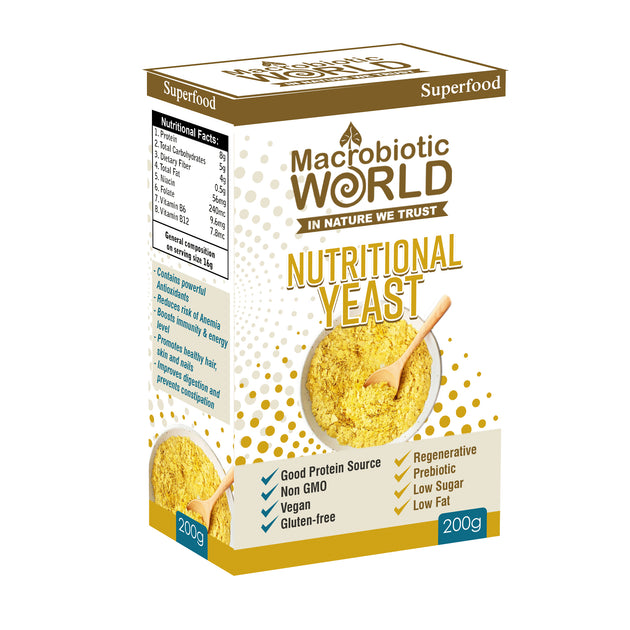 Organic / Bio Nutritional Yeast  Baking Ingredients - Macrobiotic World