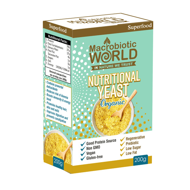 Organic Nutritional Yeast Organic นิวทริชั่นแนล ยีสต์ ออแกนิค
