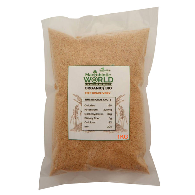 Organic-Bio Teff Grain Ivory – Macrobiotic World