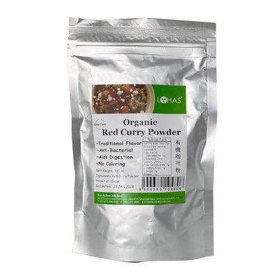 Organic-Bio | Spices & Herbs | LOHAS Organic Red Curry Powder 100g