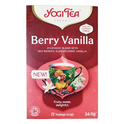 Yogi Tea | Berry Vanilla 17 Teabags (2.0g) 34.0g