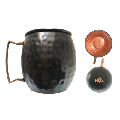 Antique Hammered Copper Water Mug