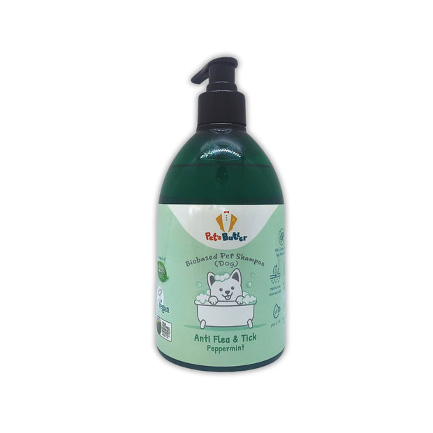 Pet’s Butler/Biobased l Pet Shampoo Anti Flea & Tick Peppermint