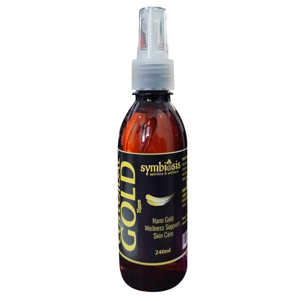 Symbiosis | Colloidal Gold | Nano Gold for Wellness and Skin Care
