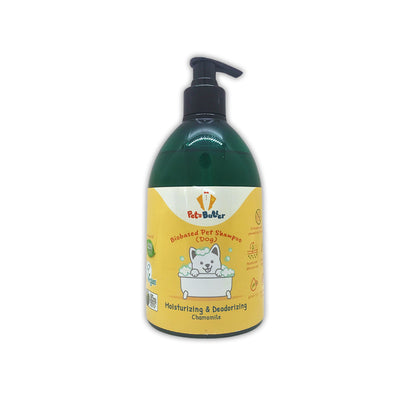 Pet’s Butler/ Biobased Pet Shampoo | Moisturizing & Deodorizing - Chamomile แชมพูให้ความชุ่มชื้นและระงับกลิ่น 500ml