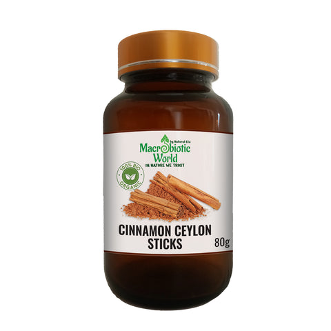 Organic-Bio | Cinnamon Ceylon Stick& อบเชยแท่ง 80g